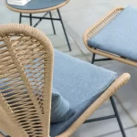 Detail image of Lyon Lounge chair and cushion