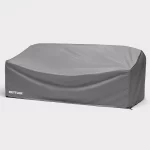 Corus lounge 3 seat sofa protective cover on a white background