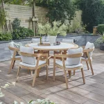 Kubu 6 seat dining set