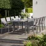 Sento 8 seat dining set with large extending dining table