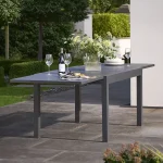 Sento large extending dining table extended