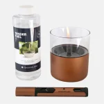 Tenderflame Starter Kit with copper candle, lighter and tenderfuel