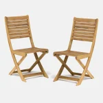 Hampton bistro chair pair