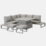 Marina corner set with footstools